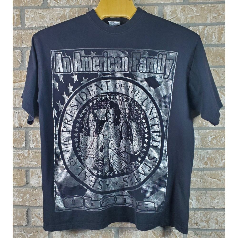 Phat Dog Barack Michelle Obama Family‎ Men Size 2XL Presidential Election